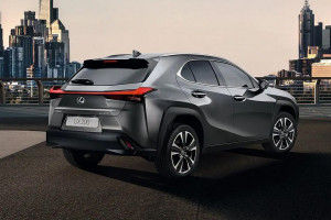 Rear 3/4 Right Image of UX