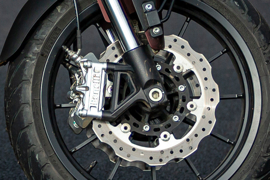 Front Brake View of 502 C