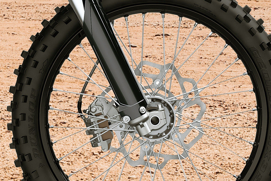 Front Brake View of KX 250 2022