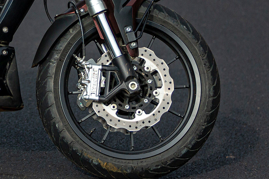 Front Tyre View of 502 C