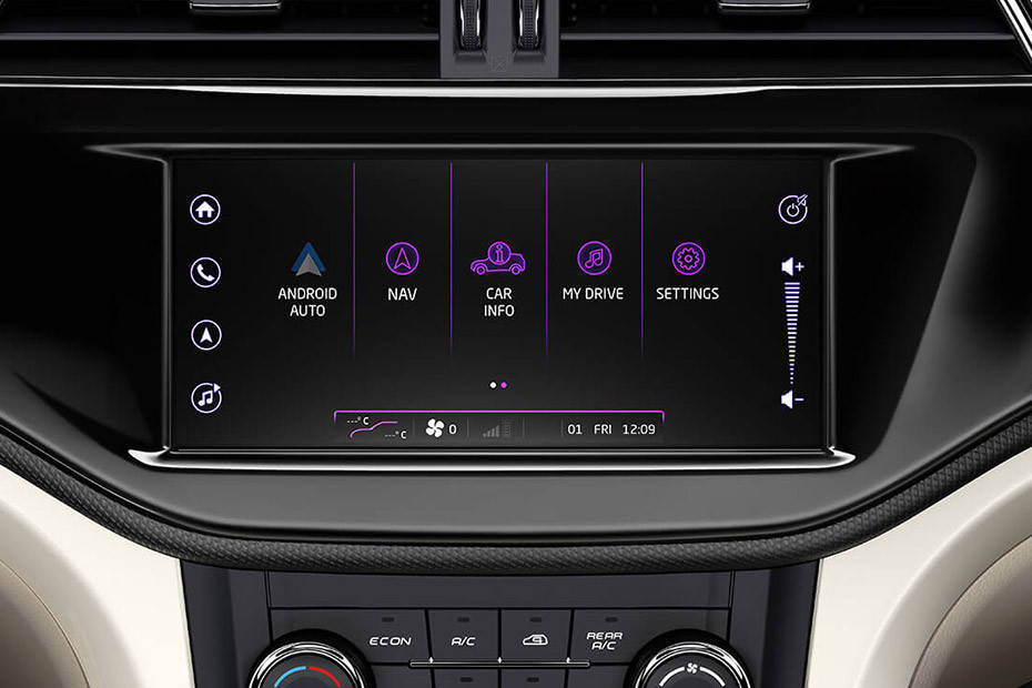 Infotainment System Main Menu Image of Marazzo