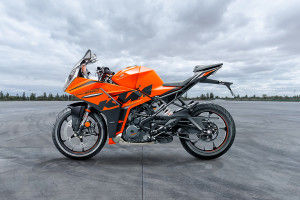 Left Side View of 2022 RC 390