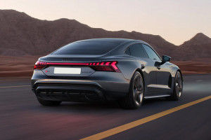 Rear 3/4 Right Image of RS e-tron GT