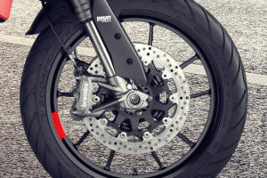 Front Brake View of Multistrada V2