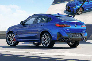 Rear 3/4 left Image of X4