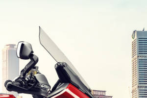 Windshield View of Multistrada V2