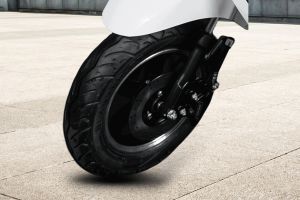 Front Tyre View of Ambition