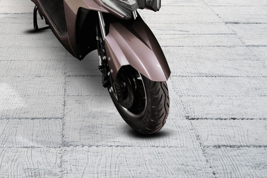 Front Tyre View of E-Smart