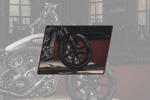 Front Tyre View of Scout Rogue