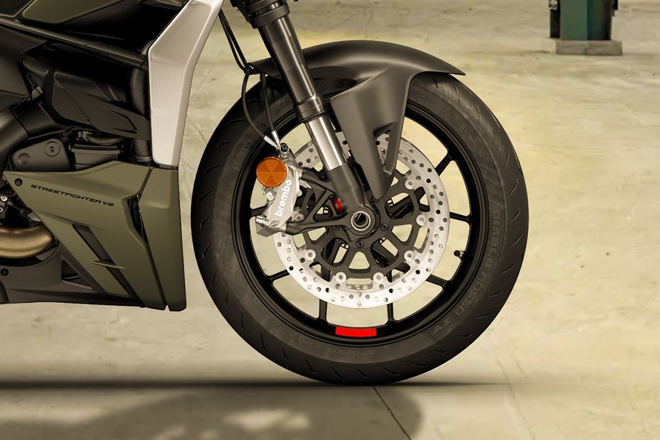 Front Tyre View of Streetfighter V2