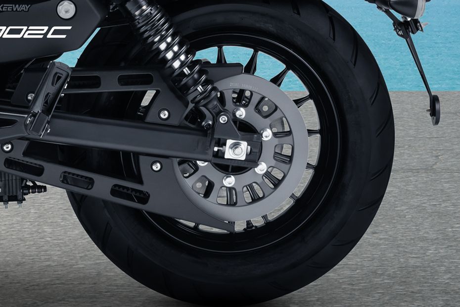 Rear Tyre View of V302C