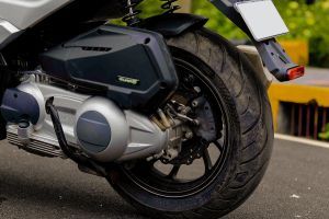 Rear Tyre View of Vieste 300