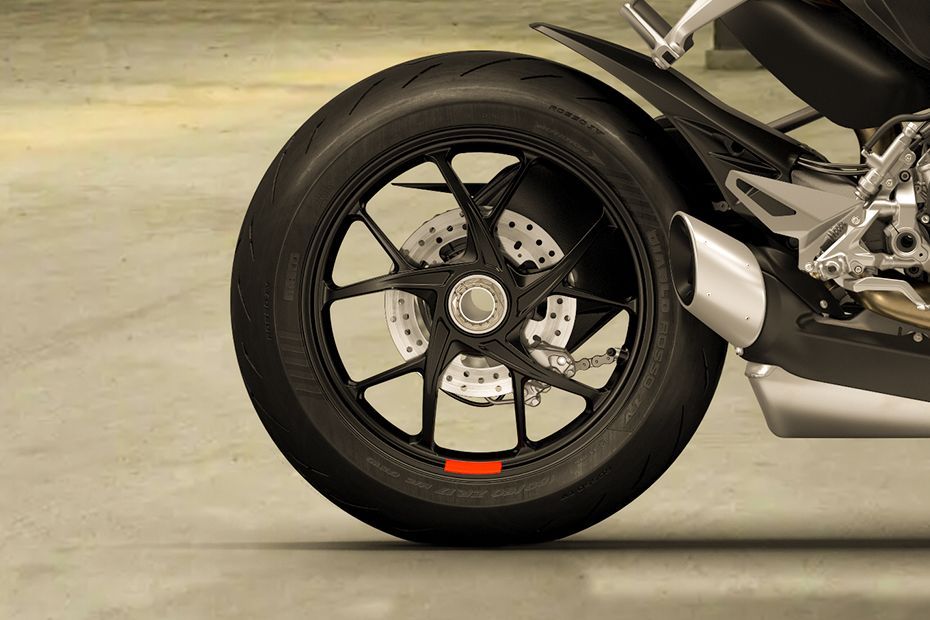 Rear Tyre View of Streetfighter V2