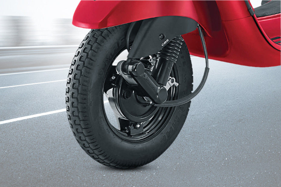 Front Tyre View of Urban Club 125