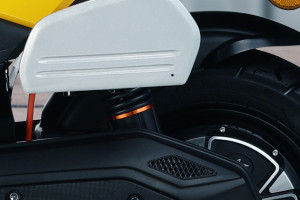 Rear Suspension View of Jaunty Plus