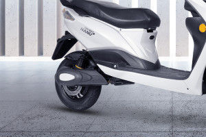 Rear Tyre View of Gen Next Nanu Plus