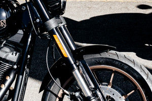 Front Suspension View of 2022 Low Rider S