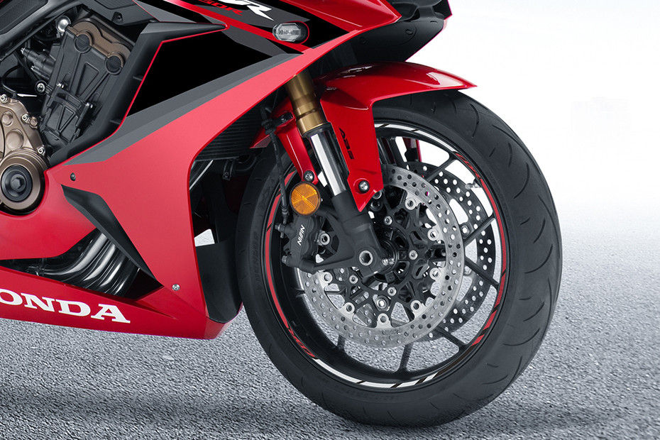 Front Tyre View of CBR650R