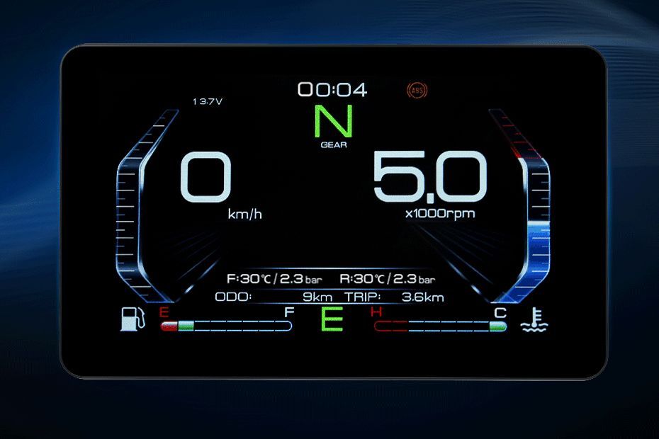 Speedometer of GK 350