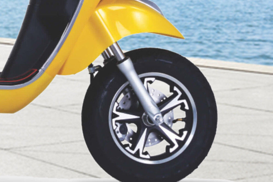 Front Brake View of Flying