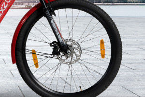 Front Brake View of Bazinga