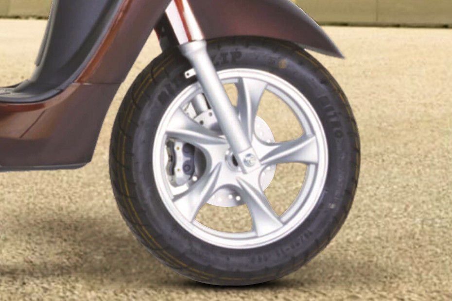 Front Tyre View of Drive Pro