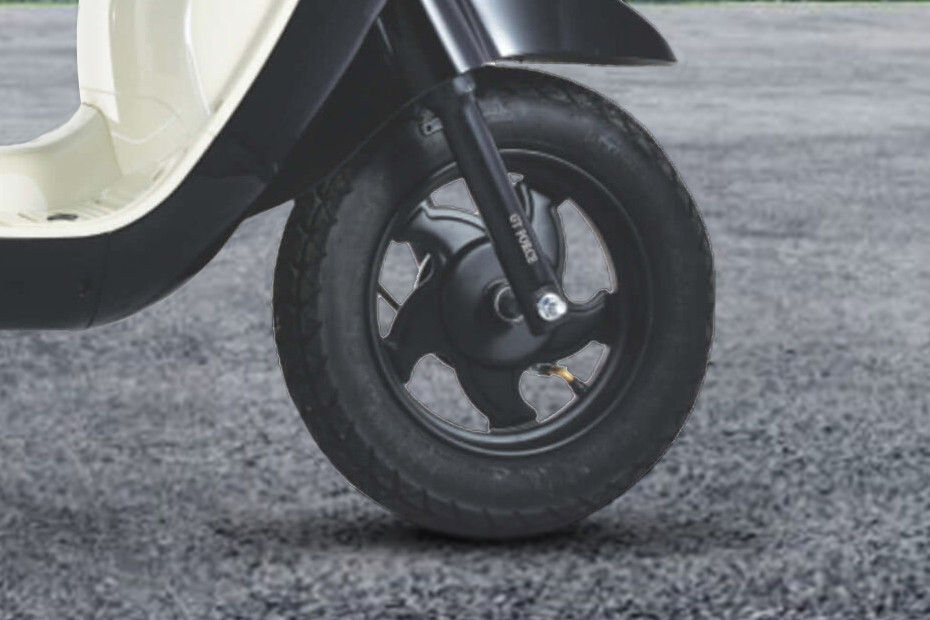 Front Tyre View of Drive Plus