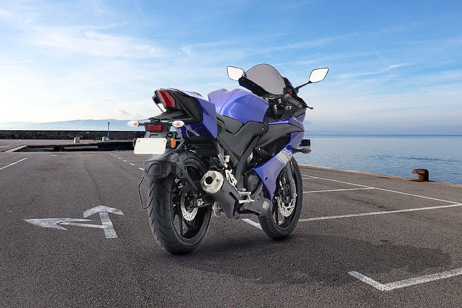 Rear Right View of YZF R15 V3