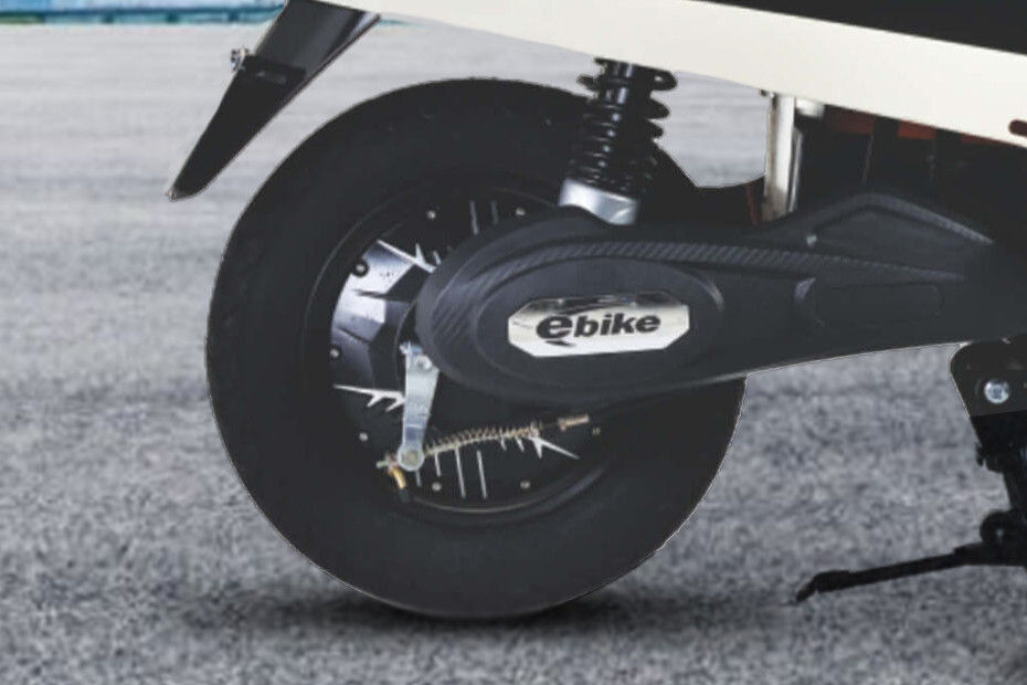 Rear Tyre View of Drive Plus