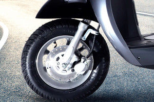 Front Brake View of Cutie