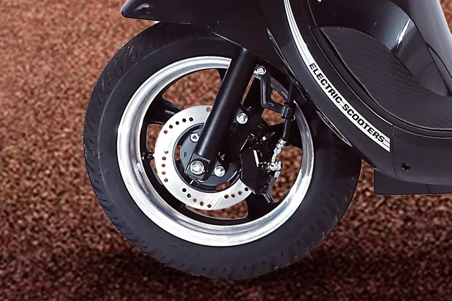 Front Tyre View of EasyGo Plus