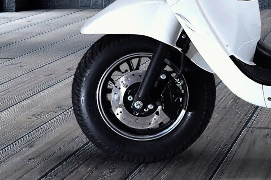 Front Tyre View of Easy Go