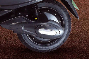 Rear Tyre View of EasyGo Plus