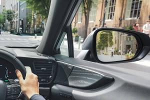 Side mirror rear angle Image of NX