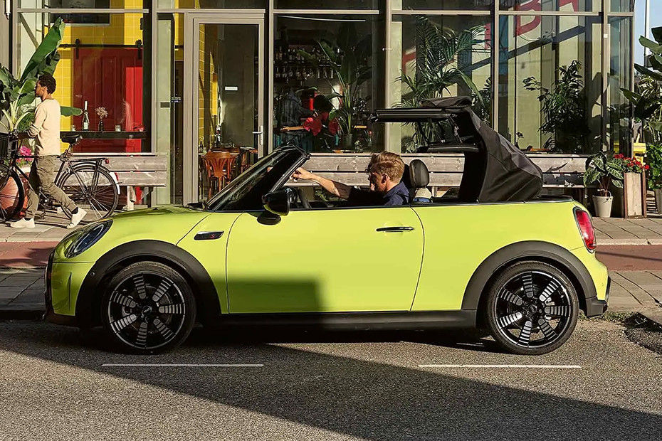 Side view Image of Cooper Convertible