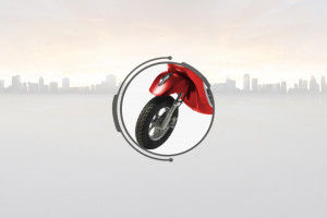 Front Tyre View of Galaxy