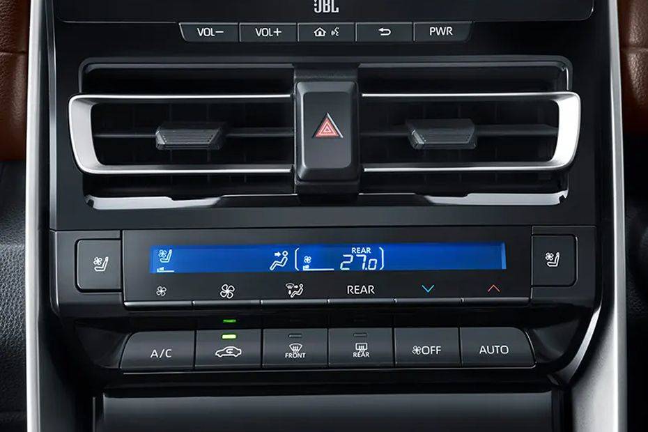 AC controls Image of Innova Hycross