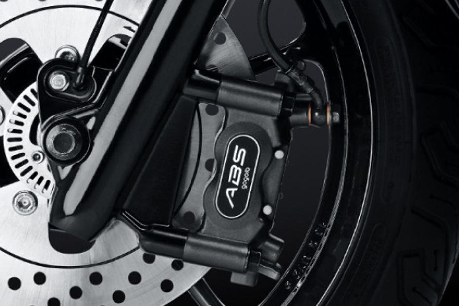 Front Brake View of Supersport