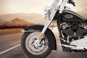 Front Brake View of Heritage Classic