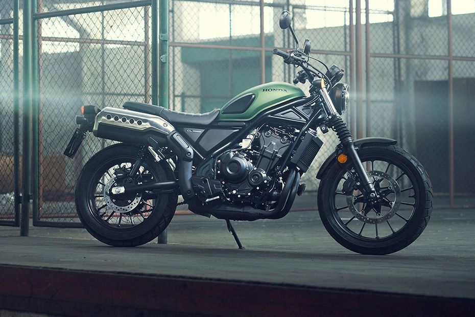 Right Side View of CL500 Scrambler