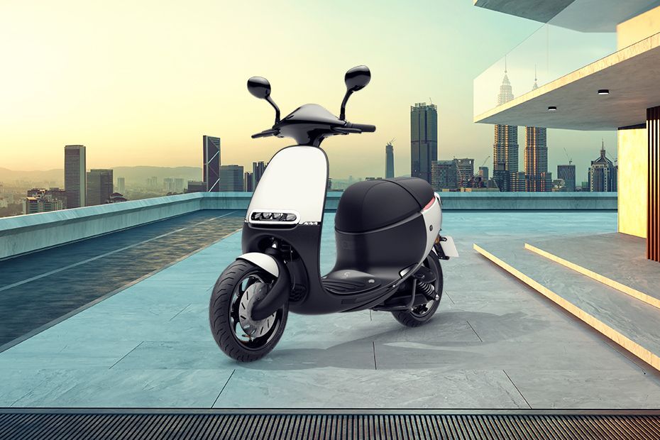Front Left View of S1 Electric Scooter