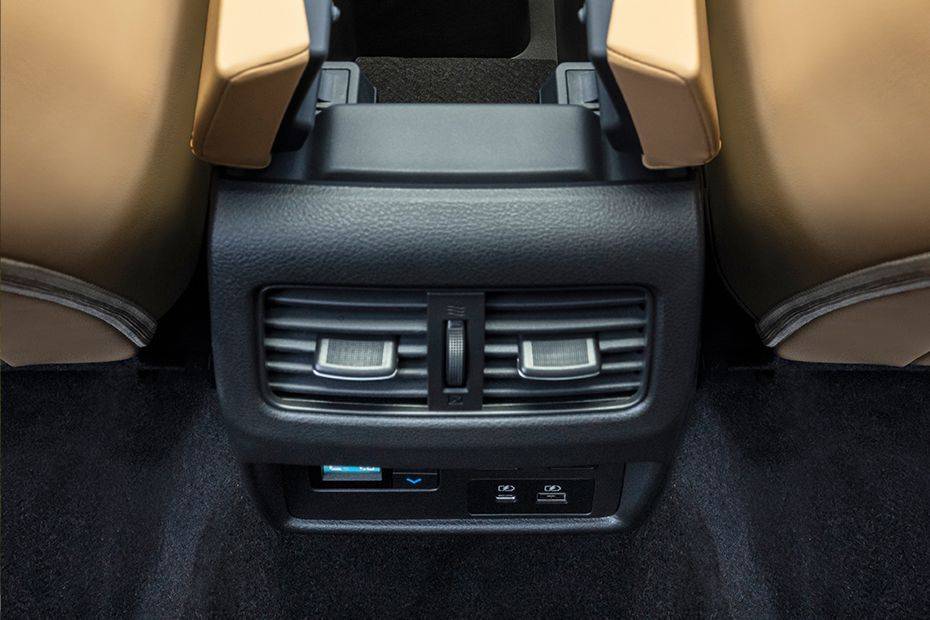 Rear ac controls Image of X-Trail