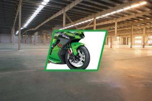 Front Brake View of Ninja ZX-10R