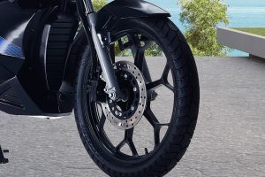 Front Tyre View of Oxo