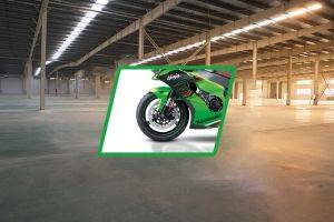 Front Tyre View of Ninja ZX-10R