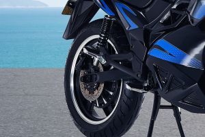 Rear Tyre View of Oxo