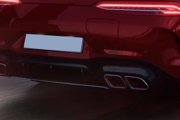 Exhaust tip Image of AMG GT 4 Door Coupe