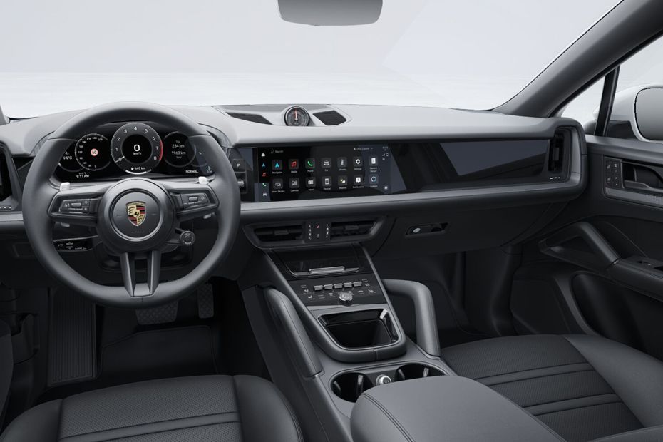 Full dashboard center Image of Cayenne Coupe