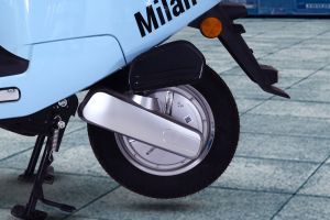Rear Tyre View of Milan