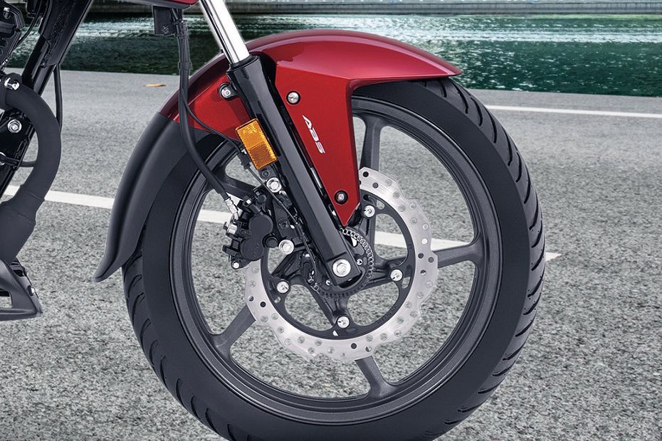 Front Brake View of SP160